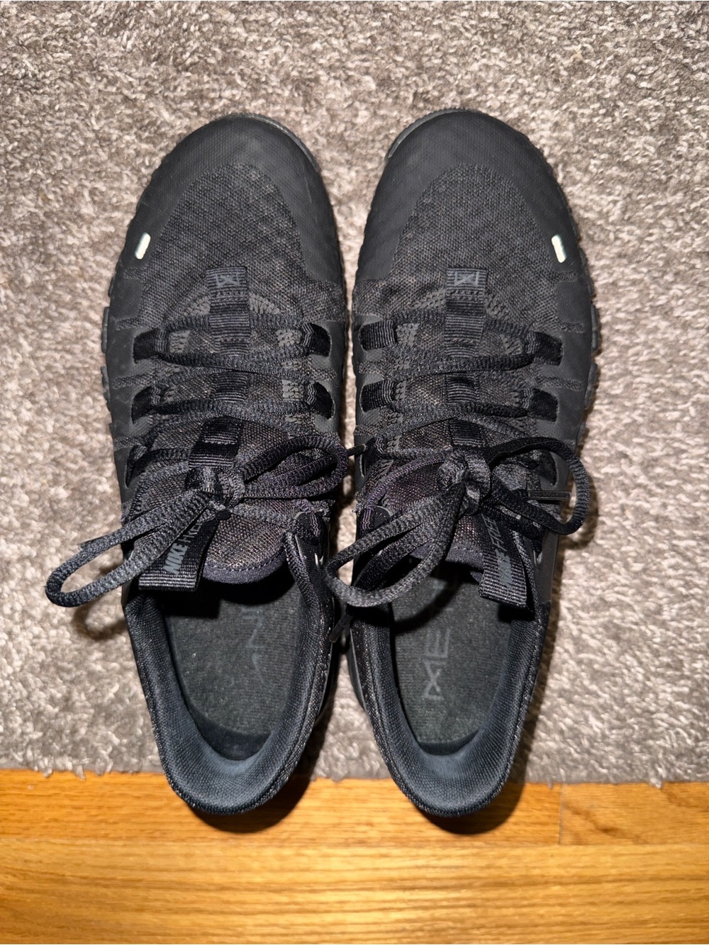 Nike Free Metcon 5 Black Anthracite (Women's) Black Athletic Lace-Up Sneakers